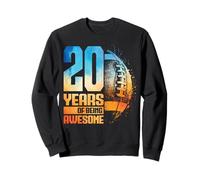 Fútbol Americano Retro de 20 años de Edad, niño y niña Sudadera