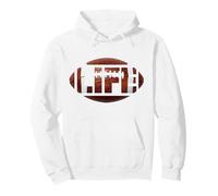 Fútbol Americano Vida Fanático Life Sudadera con Capucha