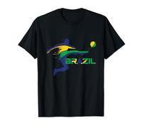 Fútbol Brasil Flag | Equipo de fútbol | Futbolista brasileño Camiseta