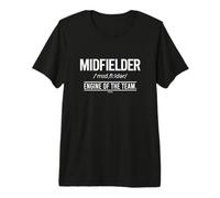 Futbol CENTROCAMPISTA - Engine of The Team Camiseta Premium
