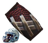 Fútbol Chin Strap Cover, Almohadilla Protector de mandíbula para Hockey sobre Hielo, Guardabotes de liberación rápida para Hombres Mujeres Motociclismo Hockey béisbol