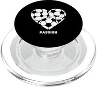 Fútbol Corazón Pasión Fútbol Fútbol Amante del PopSockets PopGrip para MagSafe