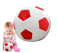 Fútbol de felpa: almohada deportiva de peluche suave, juguetes de fútbol esponjosos | Regalo decorativo duradero, acogedor adorno para dormitorio infantil, almohada de pelota de fútbol para niños