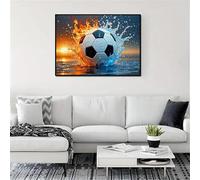 Fútbol de Hielo y Fuego - Puzle de 1500 Piezas - Rompecabezas DIY Pintura, Entretenimiento Creativo, para Adultos Mayores de 14 años Decoración del Hogar