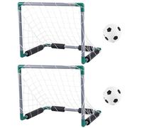 Fútbol de piscina, juego de fútbol acuático, de piscina flotante de enfriamiento de verano, incluye 2 porterías, 2 pelotas y 1 inflador, juegos interactivos para padres e hijos para adultos y