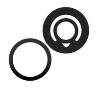 Fútbol de teléfono magnético, soporte para teléfono móvil giratorio 360 °, mango fuerte del magnético - anillo del teléfono universal para el mantenimiento seguro e instalación estable de smart