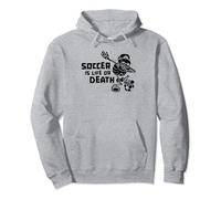 Fútbol Esqueleto Equipo - Jugador Soccer Futbolista Sudadera con Capucha