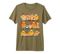 Fútbol Gallinero Pollos Camiseta Premium
