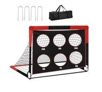 Fútbol Goals Backyard, Target Net, 4 Ft Wide X 3 Ft High Folding Frame, Portable Sports Equipment, Training Goal with Carry Bag, Goal for Kids Boys Girls Practice Throwing