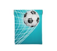 Fútbol GOL Fútbol Ganar, Squeeze Top Wallet Bolsa de Almacenamiento para Mujer Monedero pequeño Bolsa de Cambio