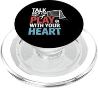 Fútbol Habla con Tus Pies Juega con Tu Corazón PopSockets PopGrip para MagSafe