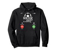 Fútbol mamá Debe Tener Mujer día de la Madre en mi fútbol mamá era Sudadera con Capucha
