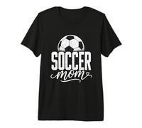 Fútbol Mamá Deportes Padres Atrevido Fútbol A Camiseta Premium