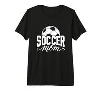 Fútbol Mamá Deportes Padres Equipo Partidarios Orgullosa Mamá Camiseta Premium