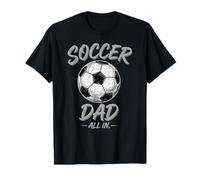 Fútbol papá Todo en Compromiso gráfico con Bola ilustración Camiseta
