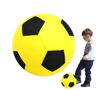 Fútbol para niños, fútbol hinchable | Balón de playa colorido de fútbol recubierto de tela | Balones de fútbol suaves herméticos, balón de playa inflable interactivo para niños y