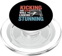 Fútbol pateando y Corriendo Mientras se ve Impresionante PopSockets PopGrip para MagSafe
