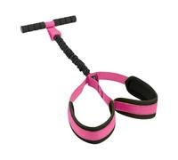 Fútbol Pedal Resistance Band, Resistencia Adjustable Ejercise Equipment Training, 32,3 x 10,0 pulgadas Trainer with Multi-Tube Tension Build, Soft Latex with Ergonomic Handle Design for Leg and Arm