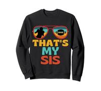 Fútbol que es mi hermana retro americano fútbol hermana Sudadera