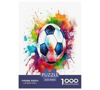 Fútbol Rompecabezas Imposible,desafío for Adults Entretenimiento Creativo 1000 Piezas Obra De Arte De Juego De para Adultos Y Niños A Partir De 12 Años 70x50cm/1000pcs