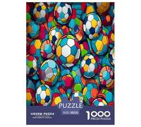 Fútbol Rompecabezas Imposible,desafío for Adults Entretenimiento Creativo 1000 Piezas Obra De Arte De Juego De para Adultos Y Niños 38x26cm/1000pcs
