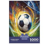 Fútbol Rompecabezas Imposible,desafío para Adultos Juego EduGatoivo 1000 Piezas Obra De Arte De Juego De para Adultos Y Niños A Partir De 12 Años 70x50cm/1000pcs