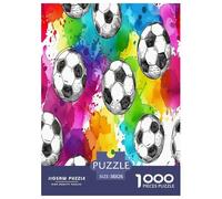 Fútbol Rompecabezas Imposible,desafío para Adultos Juego EduGatoivo 1000 Piezas Obra De Arte De Juego De para Adultos Y Niños A Partir De 12 Años 38x26cm/1000pcs