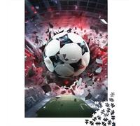 Fútbol - Sports Puzzles Imposible,desafío for Adults Juego EduGatoivo 1000 Piezas Obra De Arte De Juego De para Adultos, Regalos A Partir De 14 Años 1000pcs (75x50cm)