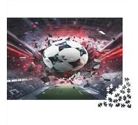 Fútbol - Sports Rompecabezas De 1000 Piezas para Adultos, Juego EduGatosivo De 1000 Piezas, Decoración del Hogar, Rompecabezas, Hombres Y Mujeres 1000pcs (75x50cm)