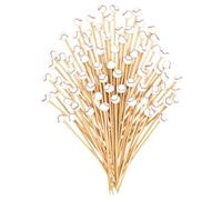 Fútbol Toothpicks Appetizers, Decorative Long Appetizer Picks, 4,72 pulgadas Fútbol Baseball Cupcake Toppers, 100-Piece Food Skewers, Perfect for Holiday and Birthday Parties