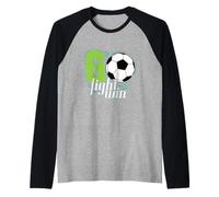Fútbol Ve, Lucha, GANA Camiseta Manga Raglan