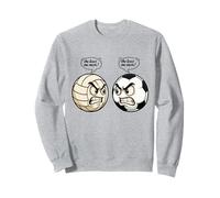fútbol voleibol Chica Mujeres Hija Ella Me ama Más Sudadera