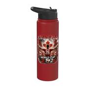 Fútbol - WM World Cup 2026 Canada Stainless Steel Insulated Water Bottle