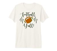 Fútbol Ya'll Deportes Madre Lindo Mamá Deporte Hombres Mujeres Divertido Camiseta Premium