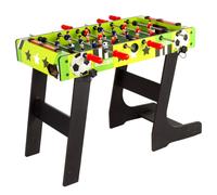 ColorBaby 85430 CB Games Futbolín Infantil Plegable, Patas Plegables, 81x42x63 cm, 2 Jugadores, Marcadores manuales, De Madera Resistente, Juegos de Mesa, Futbolines para niños, +6 años