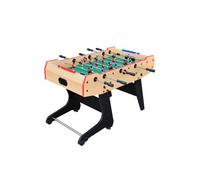 DEVESSPORT Futbolín Plegable | Ideal para el Uso Familiar con Retorno de Bolas y Diseño Compacto | Futbolín Plegable Guardar en Casa Juega, Compite y Guárdalo Fácilmente