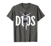 Futbolista Celebration Diego Maradona D10S Dios Throwback Camiseta