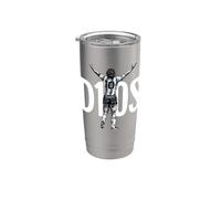 Futbolista Celebration Diego Maradona D10S Dios Throwback Vaso térmico de acero inoxidable de doble pared