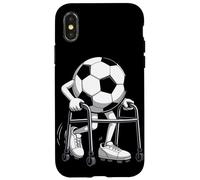 Futbolista Retirado Balón de Fútbol GOL Jubilación Carcasa para iPhone X/XS