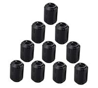 Futheda 10 Piezas 13 mm Diámetro Interior Clip-on Ferrite Anillo Núcleo Anti-interferencia Filtro de Alta Frecuencia RFI EMIRuido Supresor Cable Clip Negro
