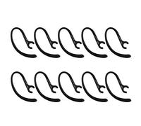 Futheda 10 Piezas Bluetooth Auricular Receptor Clip 360 Grados Rotación Abrazadera Soporte Oído Clip Clip Oído Clip de Reemplazo Negro