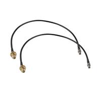 Futheda 2 Piezas Adaptador Conector TS9 Macho a SMA Hembra Cable RG174 30 cm para Antena Externa 4G LTE WiFi Router Huawei 5G CPE PRO Netgear Módem Hotspot