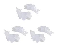 Futheda 3 Pares Gel Separadores de Dedos del Pie, Separador Dedos Pie Silicona para Hallux Valgus Dedos de Martillo, Correctores de dedos del pie para Alivio del Dolor de Pie