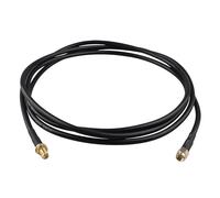 Futheda Cable Coaxial SMA Macho a SMA Hembra Cable de Extensión SMA Cable de Antena WiFi RG58 2M Compatible con Enrutador 4G LTE Módem de Puerta de Enlace Receptor Dongle SDR Celular