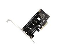 Futheda M.2 to PCIe Adapter NVME SSD to PCI-e 3.0 X4 Host Controller Expansion Card, Support M-Key Solid State Drive 2280 2260 2242 2230 Converter to PCI Interno Unidad de Disco óptico
