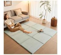 Futón japonés para colchón de suelo, grueso y plegable, tapete de tatami enrollable para dormitorio