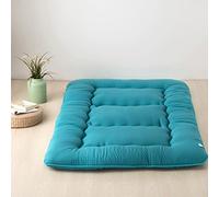 Futón japonés para colchón de suelo, plegable grueso, almohadilla transpirable para dormir, cama extra gruesa, cama de invitados portátil para sofá, ideal para el hogar y viajes