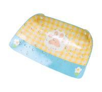 Futtermatte für Haustiere - Wasserdichte rutschfeste Platzset mit erhöhtem Rand, auslaufsicher - Katzen-Futtermatte 39,9 x 59,9 cm - Für Innenbereich Fressen und Trinken Wasser Boden und Küche