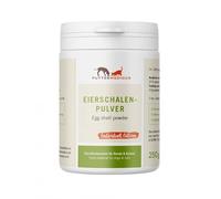 Futtermedicus Polvo de cáscara de huevo | 250 g | Complemento alimenticio para perros y gatos | Adecuado como aditivo Barf para perros y gatos | Para satisfacer las necesidades de calcio