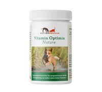 Futtermedicus Vitamina Optimix Nature | 400 g | Complemento alimenticio para perros adultos | proporciona minerales y vitaminas esenciales, apto para barf y cocinar